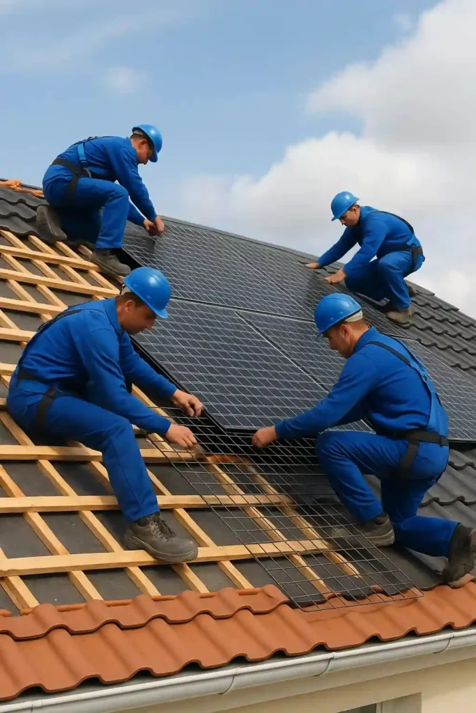 "فريق مدرب من شركة مكافحة الحمام في العهد كلين"