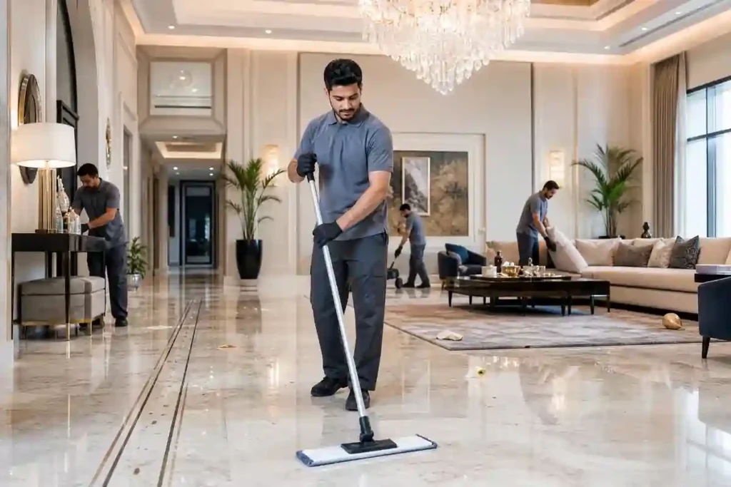 تنظيف منازل بعد المناسبات وتنظيف قبل الانتقال دبي
