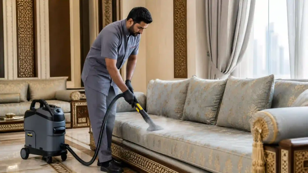 تنظيف مجالس بالبخار في الإمارات
